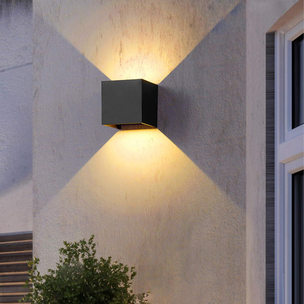 Applique da Parete Esterno/Interno LED Cubo - 6W 3000K
